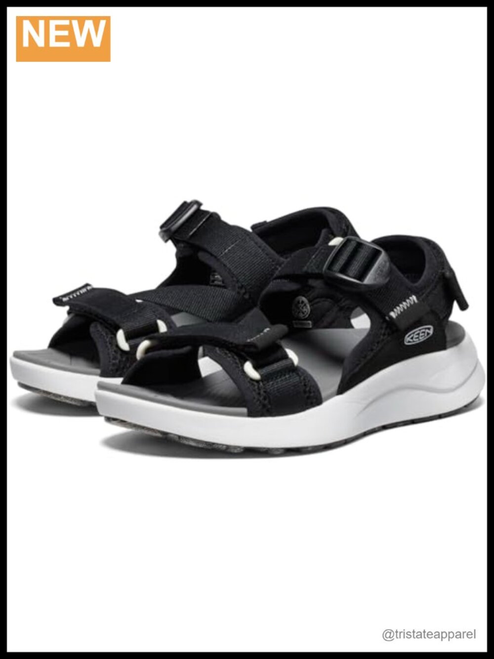 Performance Mesh Backstrap Sport Sandals - Picture 3 of 6